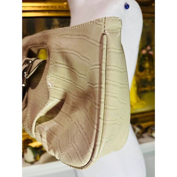 Apt 9 cream croc handbag - Picture 4 of 6